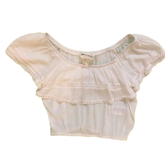 H&M Tops - H&M we love coachella festival crop